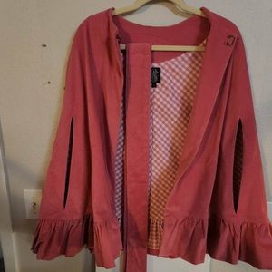 Elizabeth Wilson Pink Cape